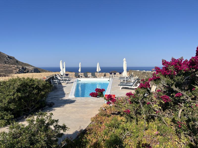 La superbe piscine de Lithia Villas idéale pour se rafraichir après une randonnée